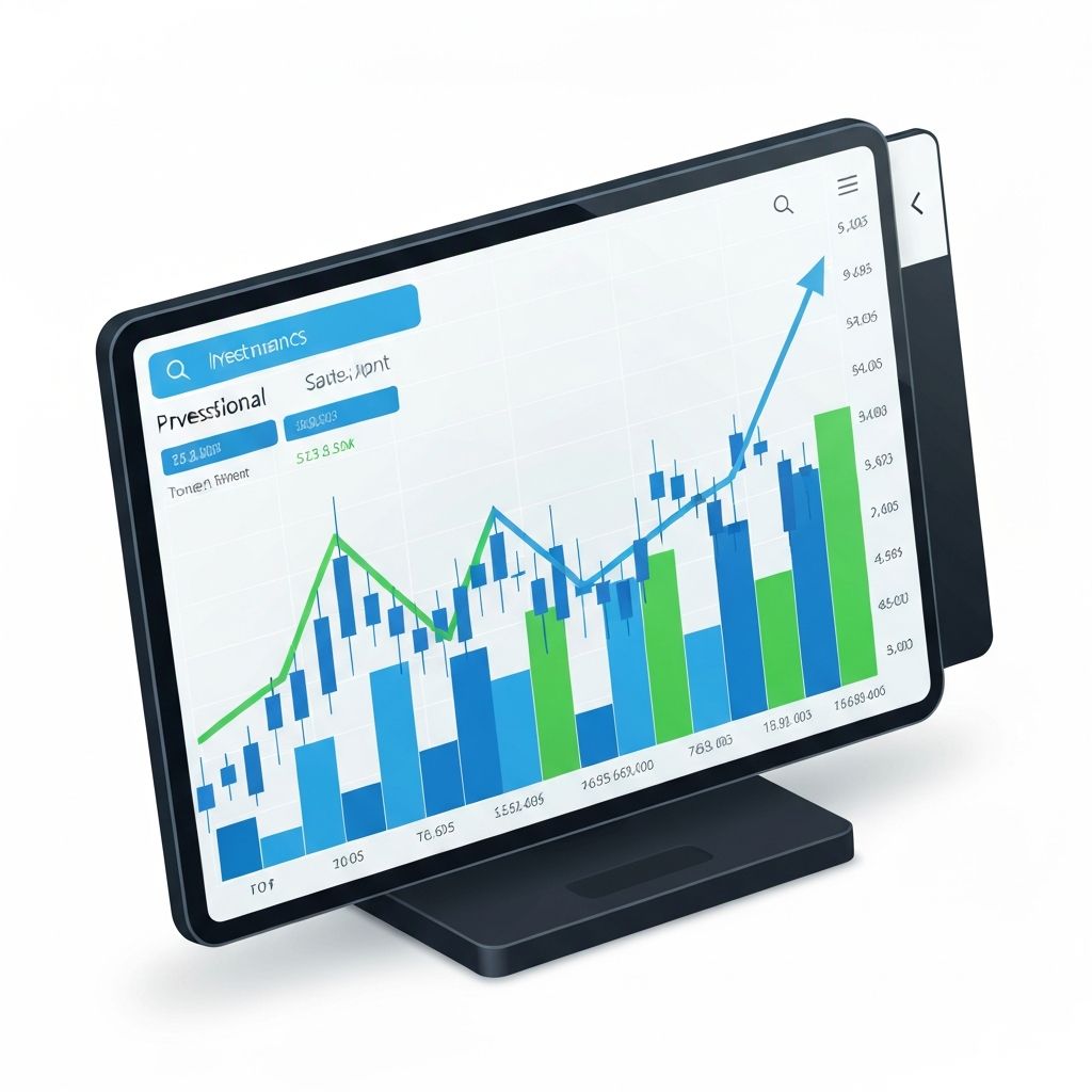 Wzrost inwestycji - profesjonalne wykresy finansowe pokazujące rozwój kapitału